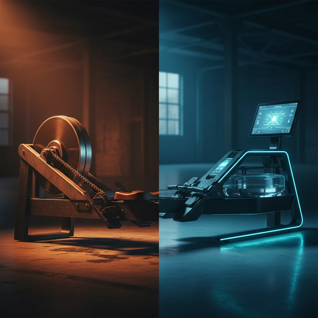 Concept2 vs Hydrow rowing machine comparison