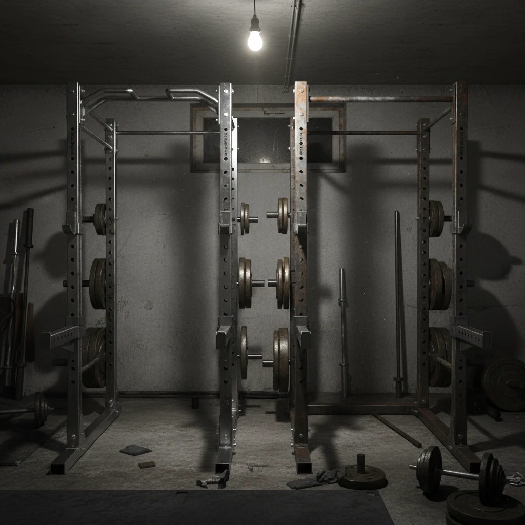 Rogue vs Titan power rack comparison